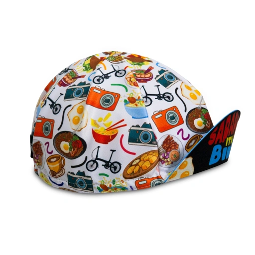 Image of Sarapan Itu Bike Cycling Cap - Topi Sepeda/Topi Lari OPICAPS