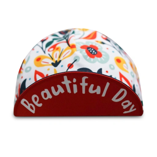 Image of Beautiful Day - Topi Sepeda / Topi Lari Cycling cap