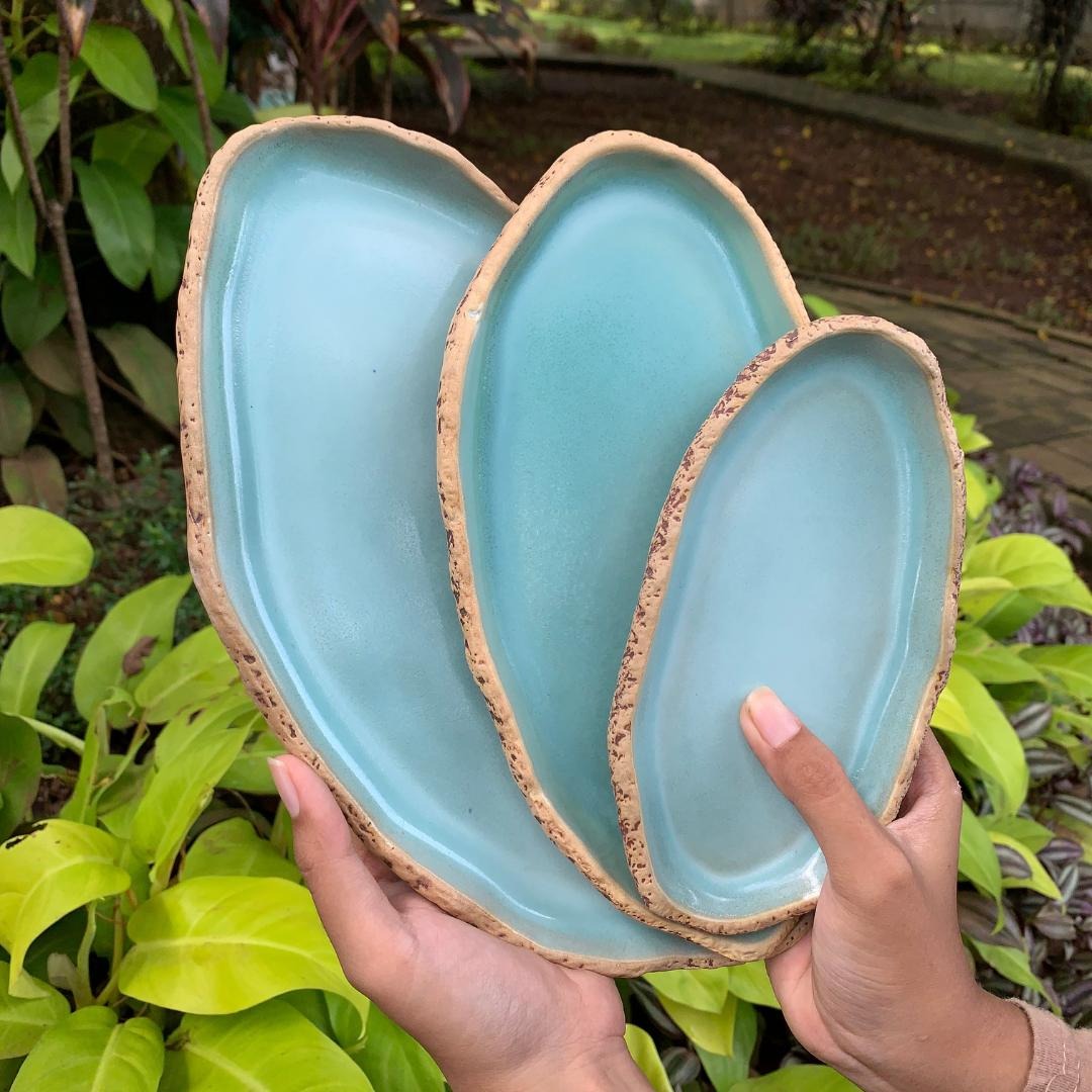 Munzterania Ganseki Oval Plates
