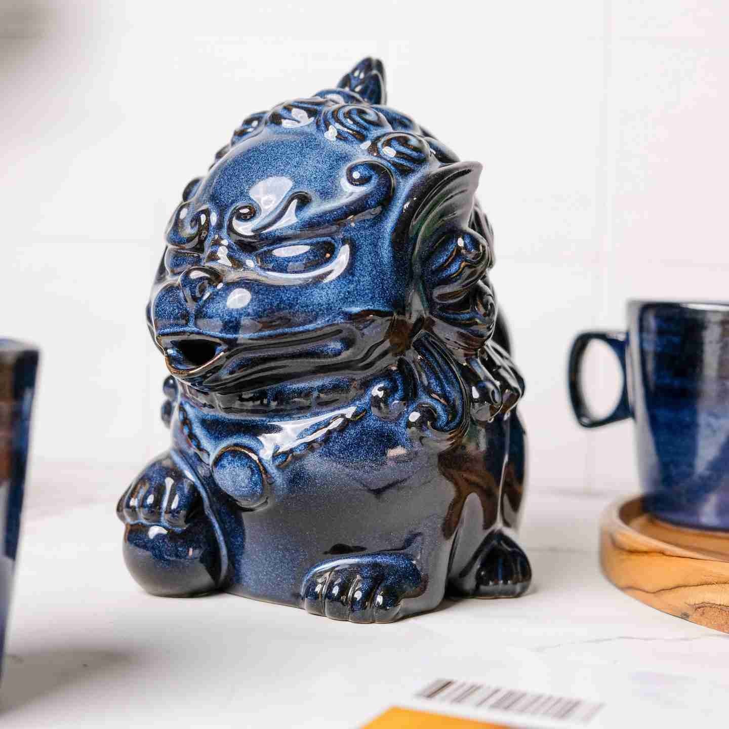 Munzterania Majestic Merlion Teapot Set
