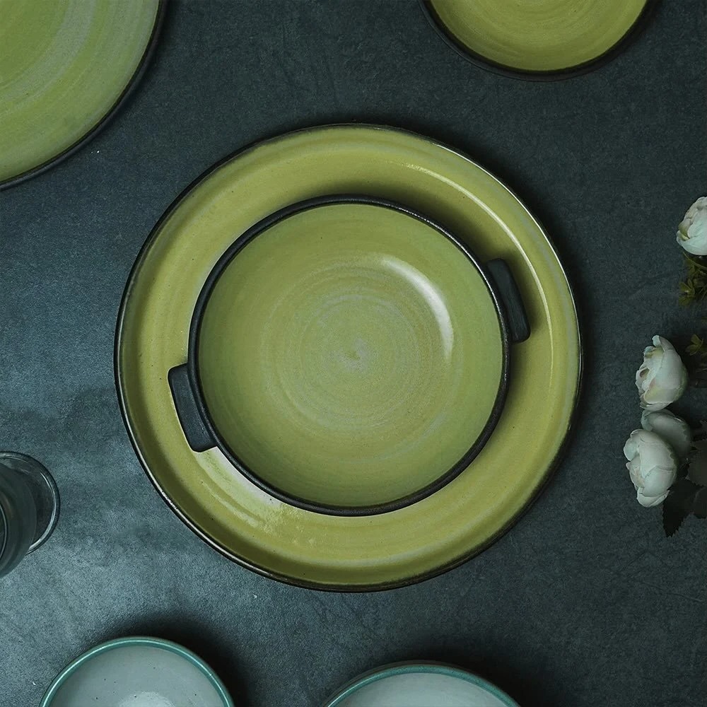 Munzterania Yamabuki-iro Series Dinnerware set of 8