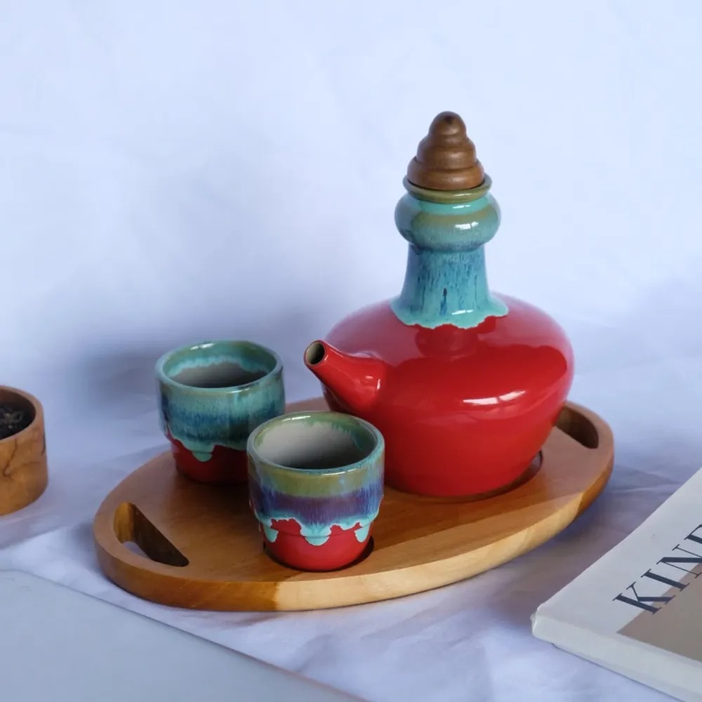 Munzterania Tsubo Teapot Set