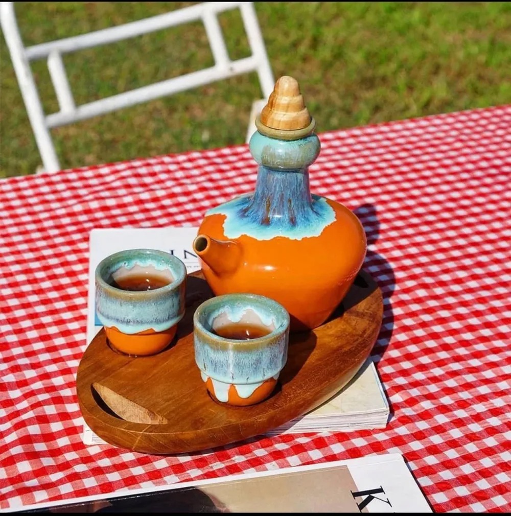 Munzterania Tsubo Teapot Set