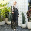 My Zahir Namira Dress Gamis Motif Bahan Rayon Viscose