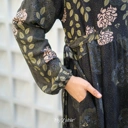 My Zahir Namira Dress Gamis Motif Bahan Rayon Viscose