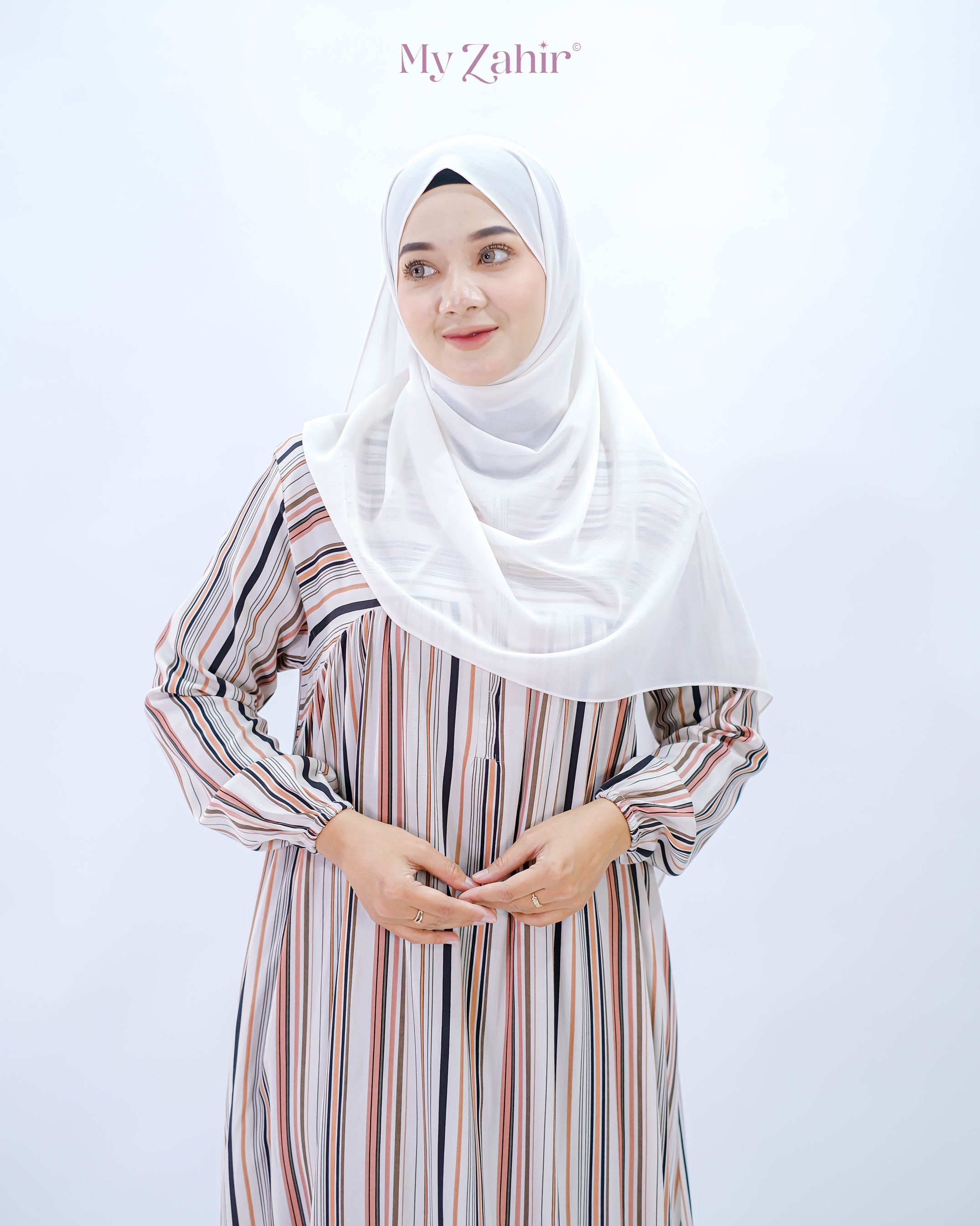 My Zahir Mazaya Dress Gamis Bahan Rayon Viscose