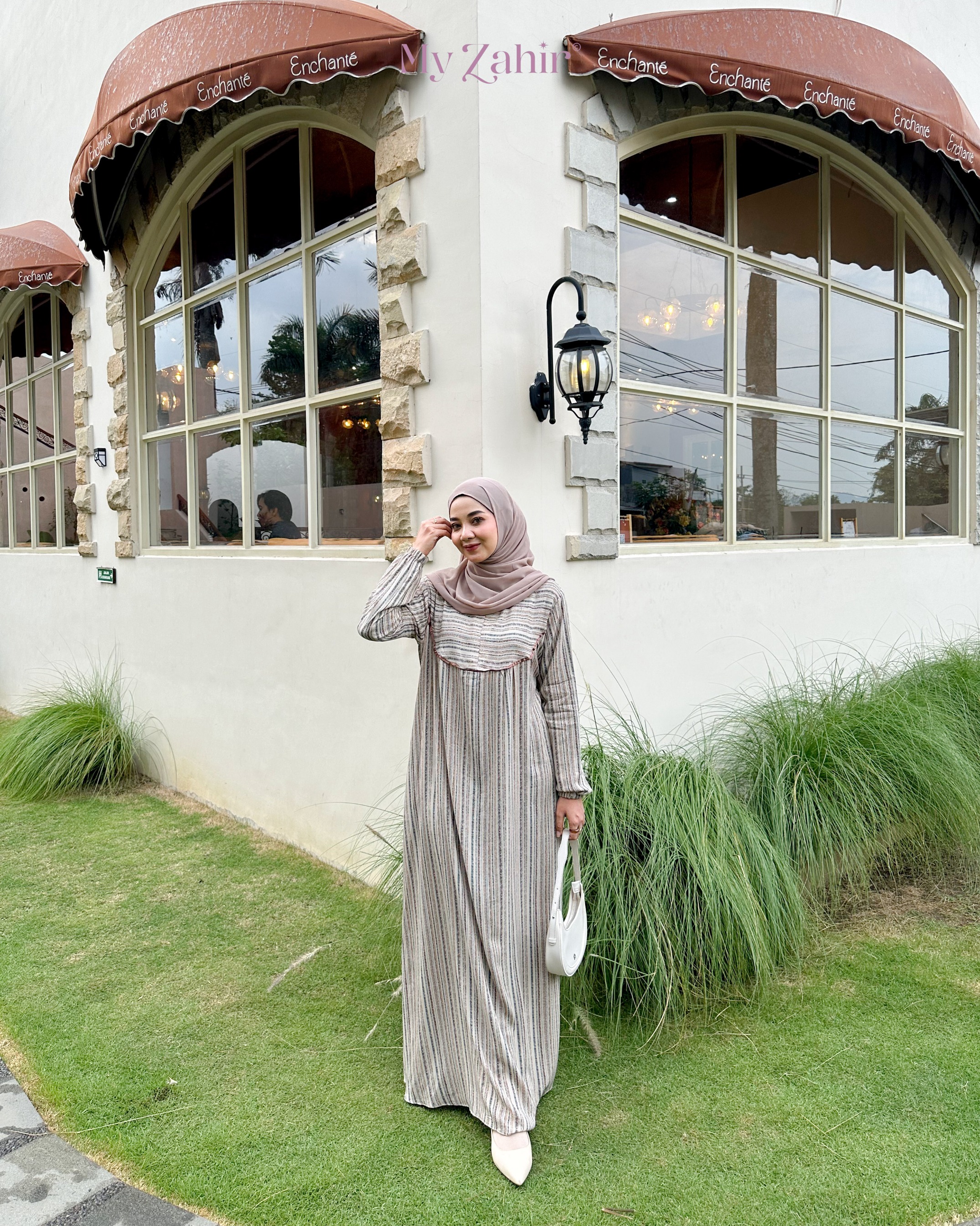 My Zahir Yuri Dress Gamis Bahan Rayon Viscose