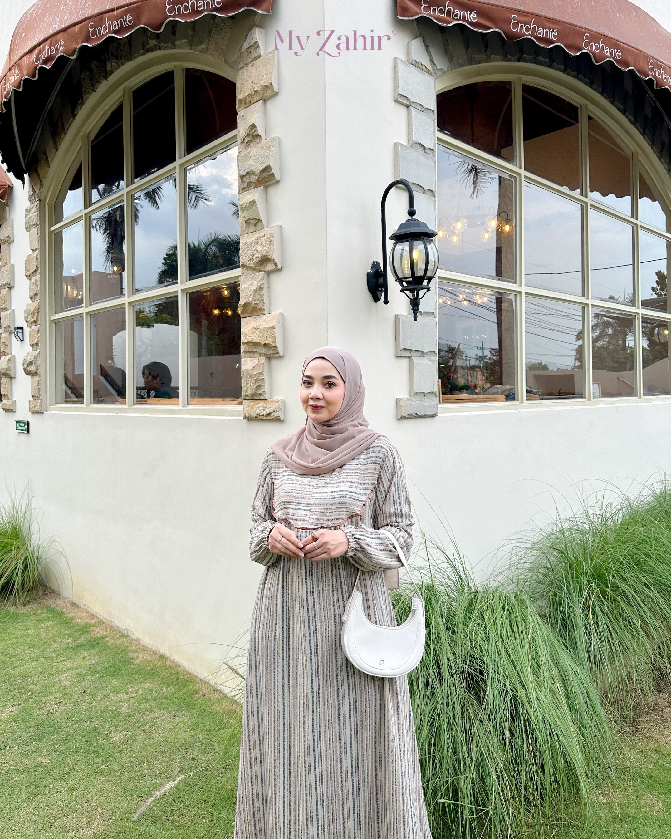 My Zahir Yuri Dress Gamis Bahan Rayon Viscose