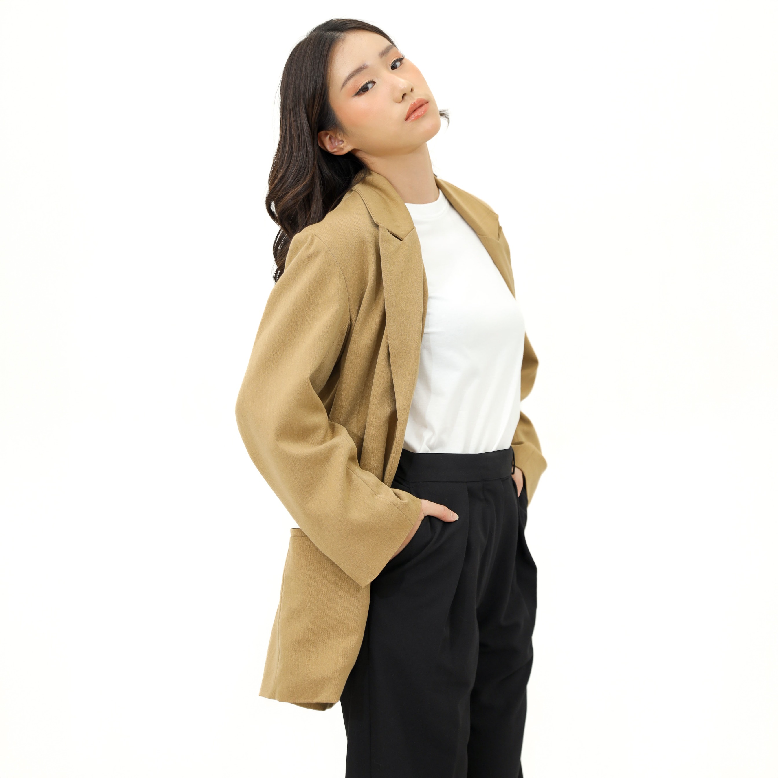 CINDRA GENEVA BLAZER OVERSIZED