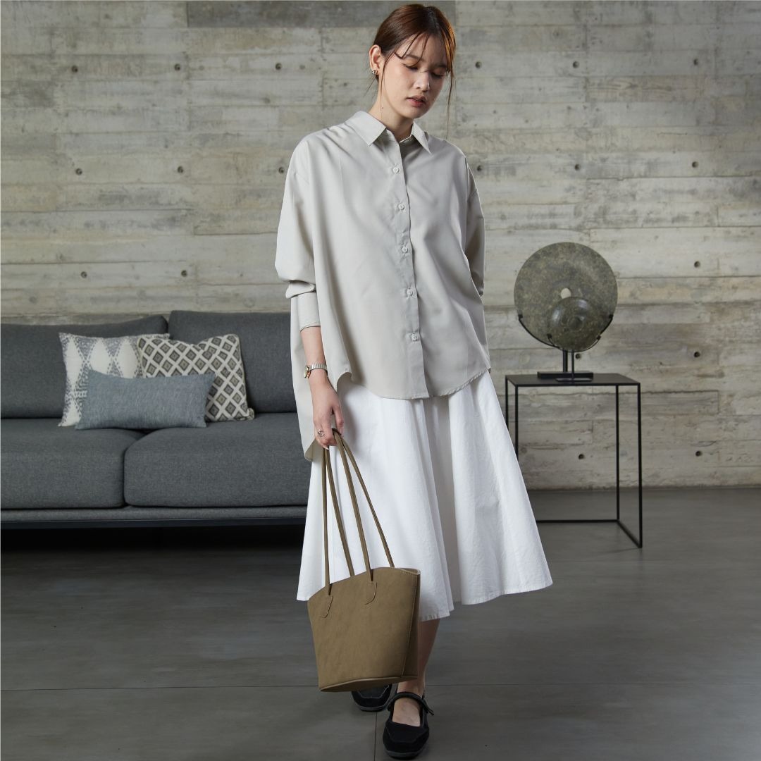 CINDRA OVERSIZED SHIRT