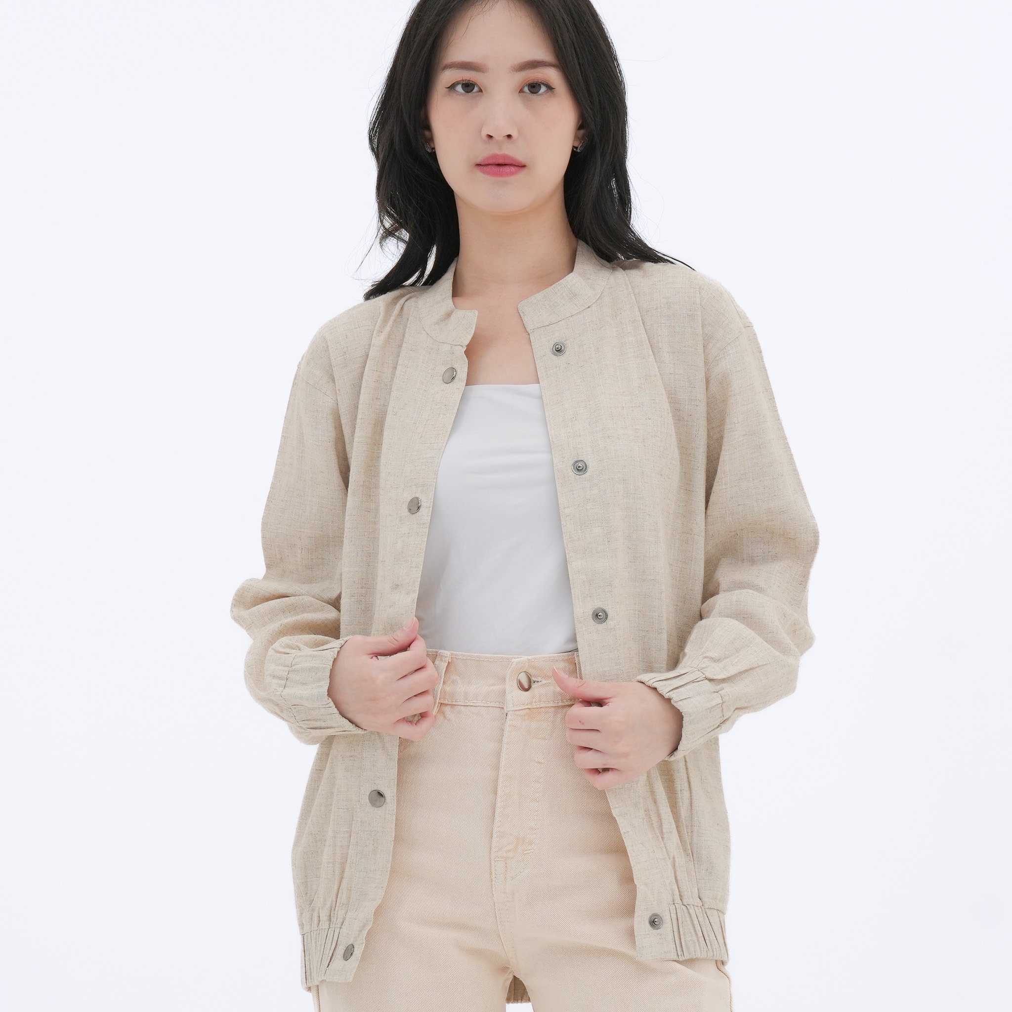 CINDRA OUTER JACKET LINEN