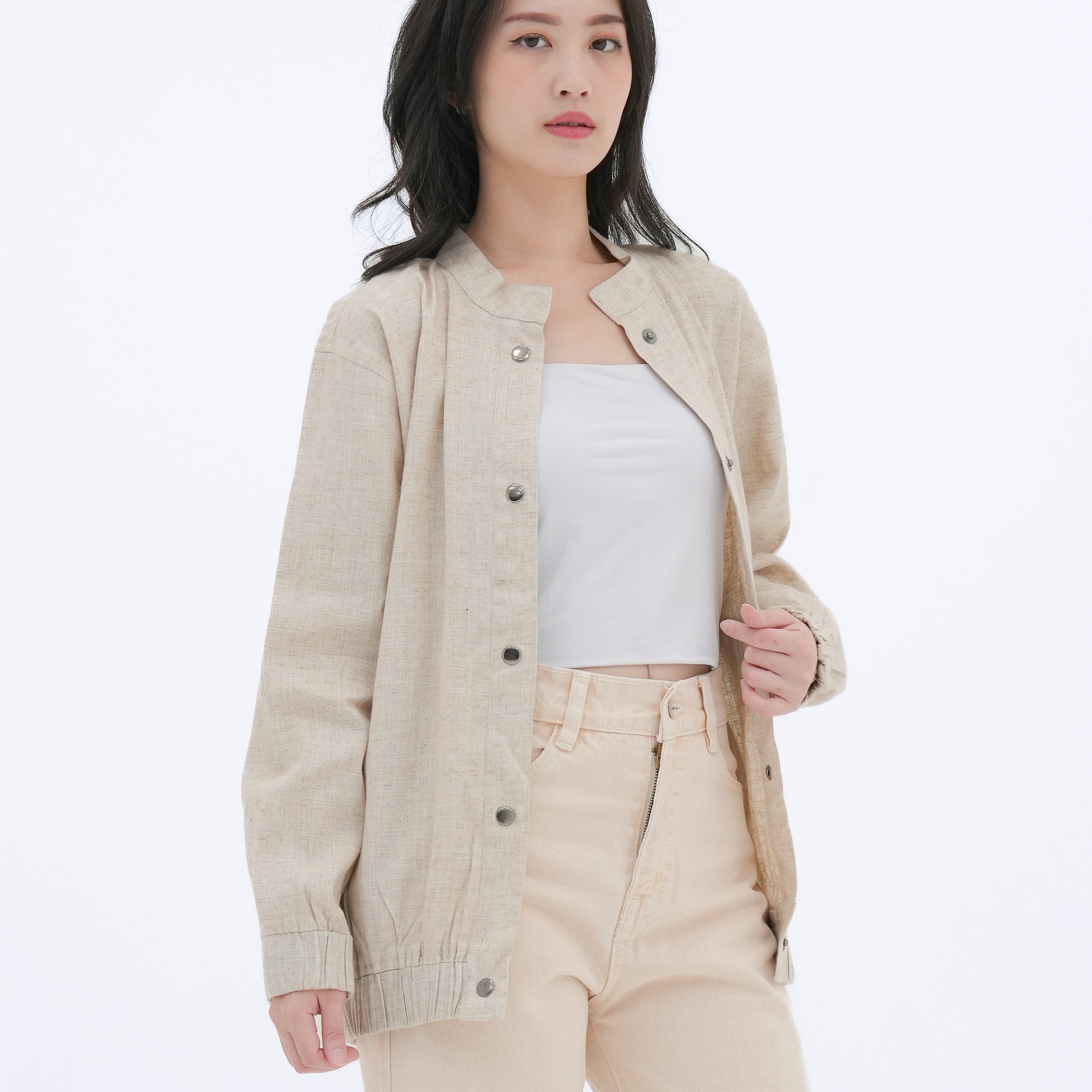 CINDRA OUTER JACKET LINEN