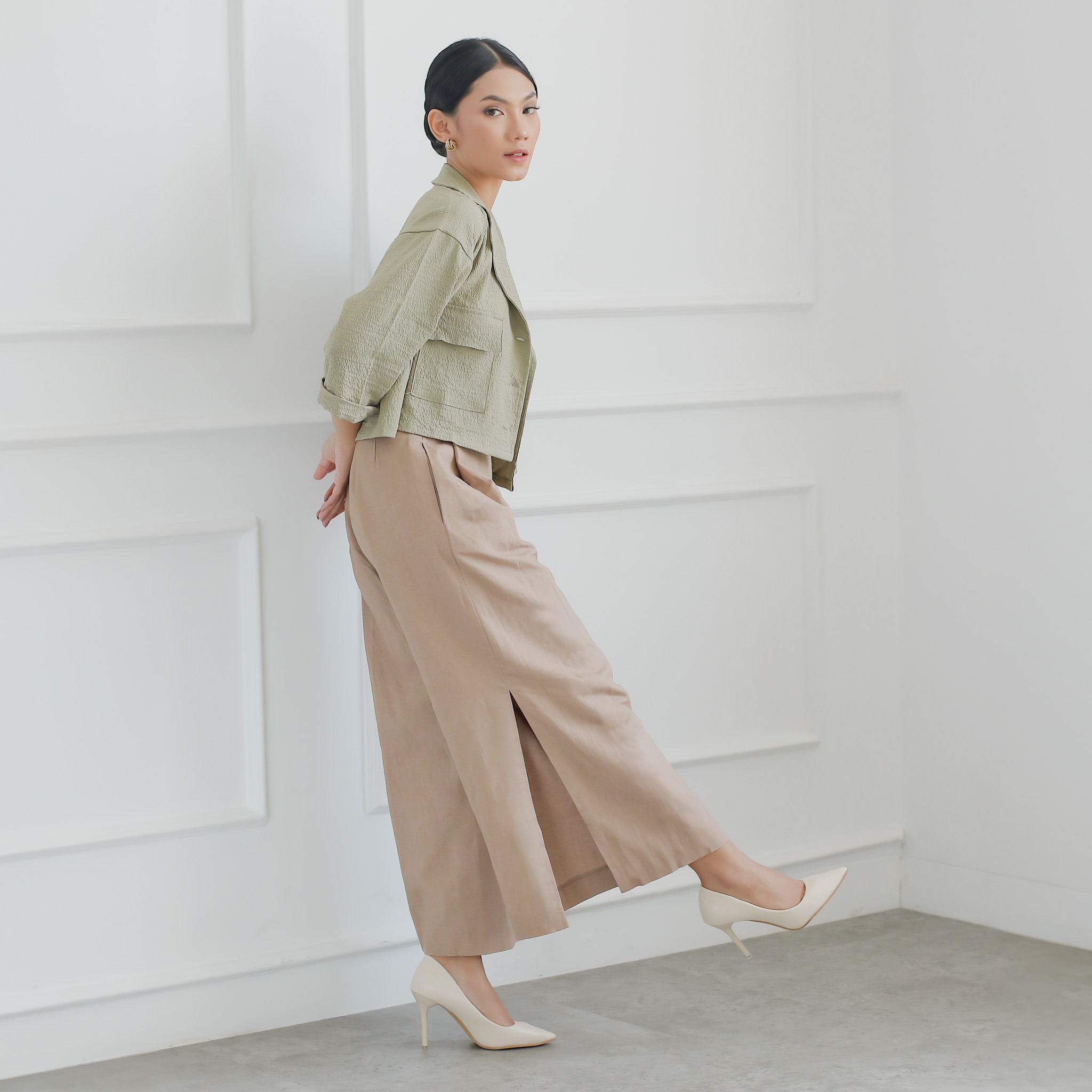 CINDRA CELANA WANITA SPLIT - PALAZZO PANTS LIMITED EDITION