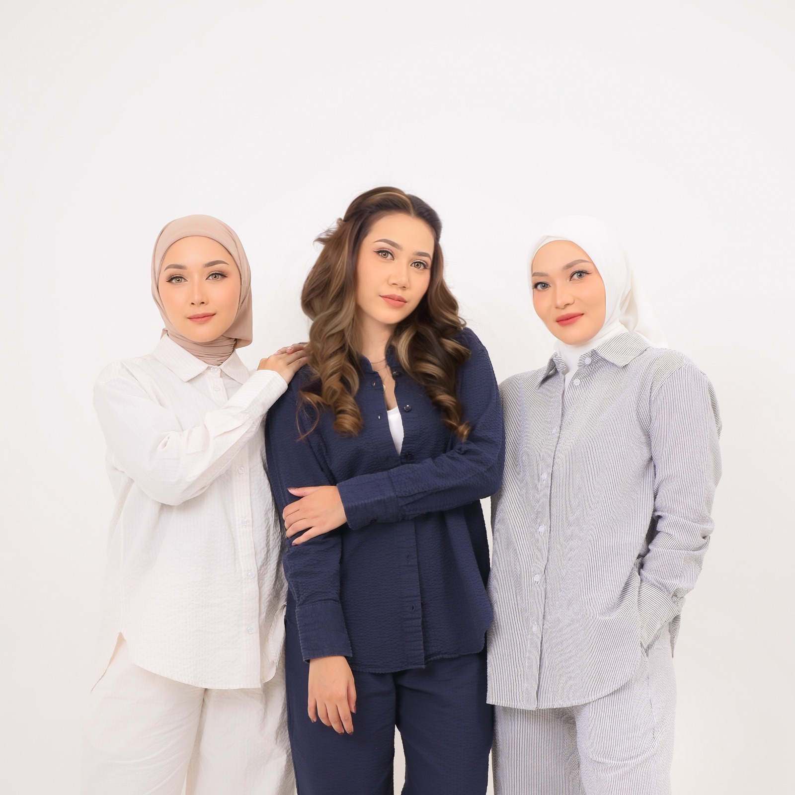 CINDRA CASUAL ONESETWAVE AND STRIPE