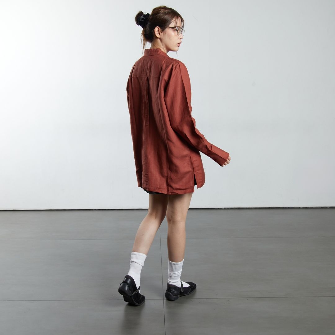 CINDRA BIG POCKET SHIRT BATA