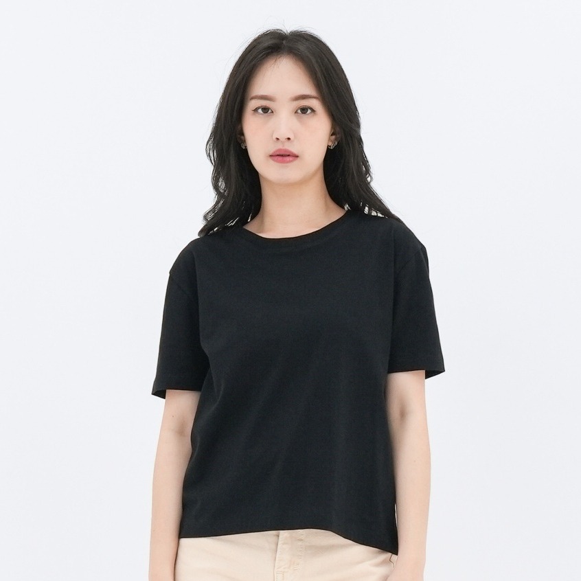 CINDRA TSHIRT BASIC WANITA LENGAN PENDEK - KAOS WANITA BASIC POLOS