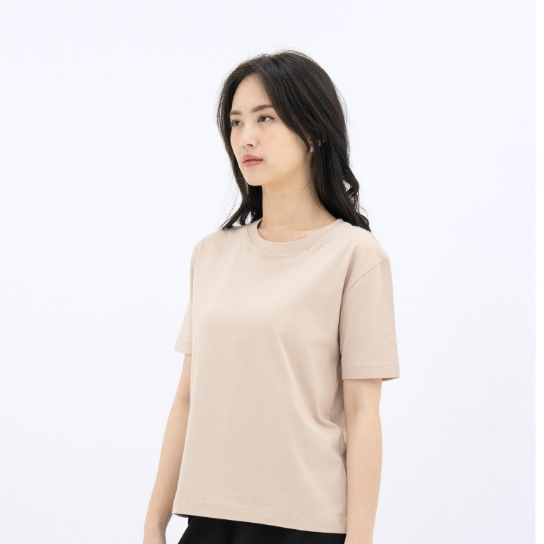CINDRA TSHIRT BASIC WANITA LENGAN PENDEK - KAOS WANITA BASIC POLOS