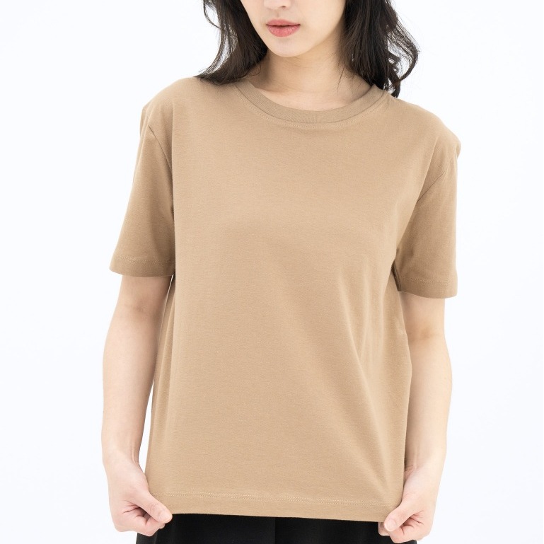 CINDRA TSHIRT BASIC WANITA LENGAN PENDEK - KAOS WANITA BASIC POLOS