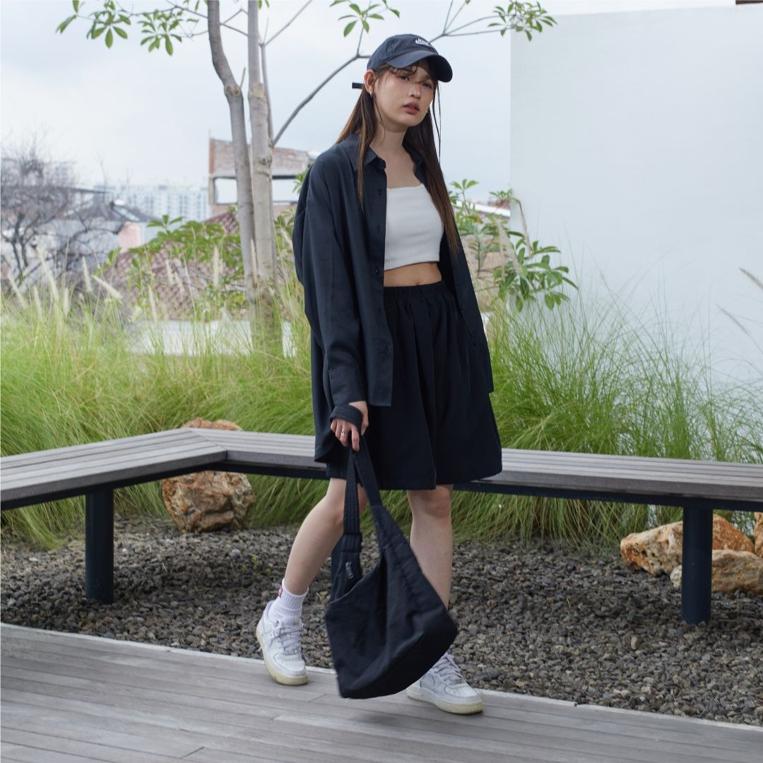 CINDRA OVERSIZED SHIRT