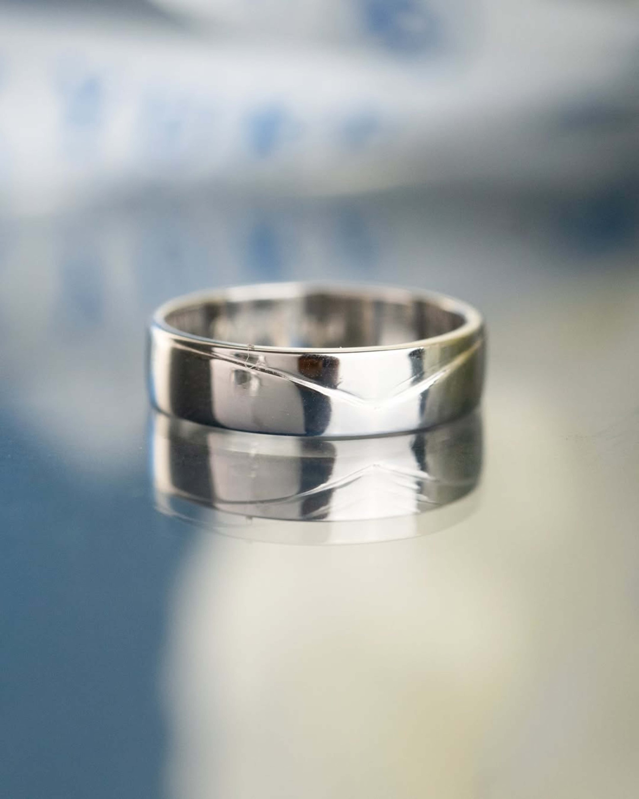 Yuke Jewelry - Cincin Kawin/Couple Bahan Emas - Perak - Palladium - Platinum Model DAIVA Series