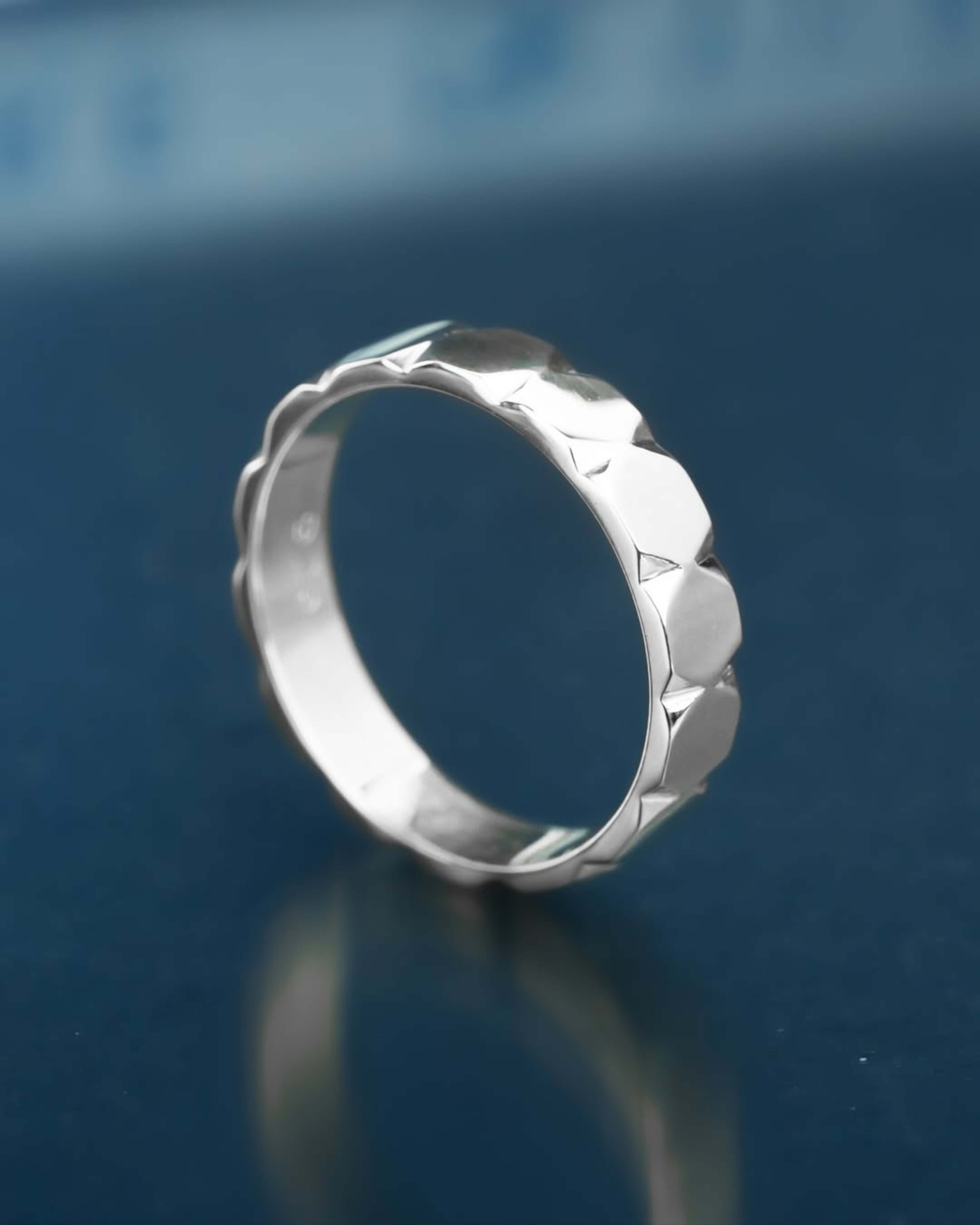 Yuke Jewelry - Cincin Kawin/Couple Bahan Emas - Perak - Palladium - Platinum Model NATYA Series