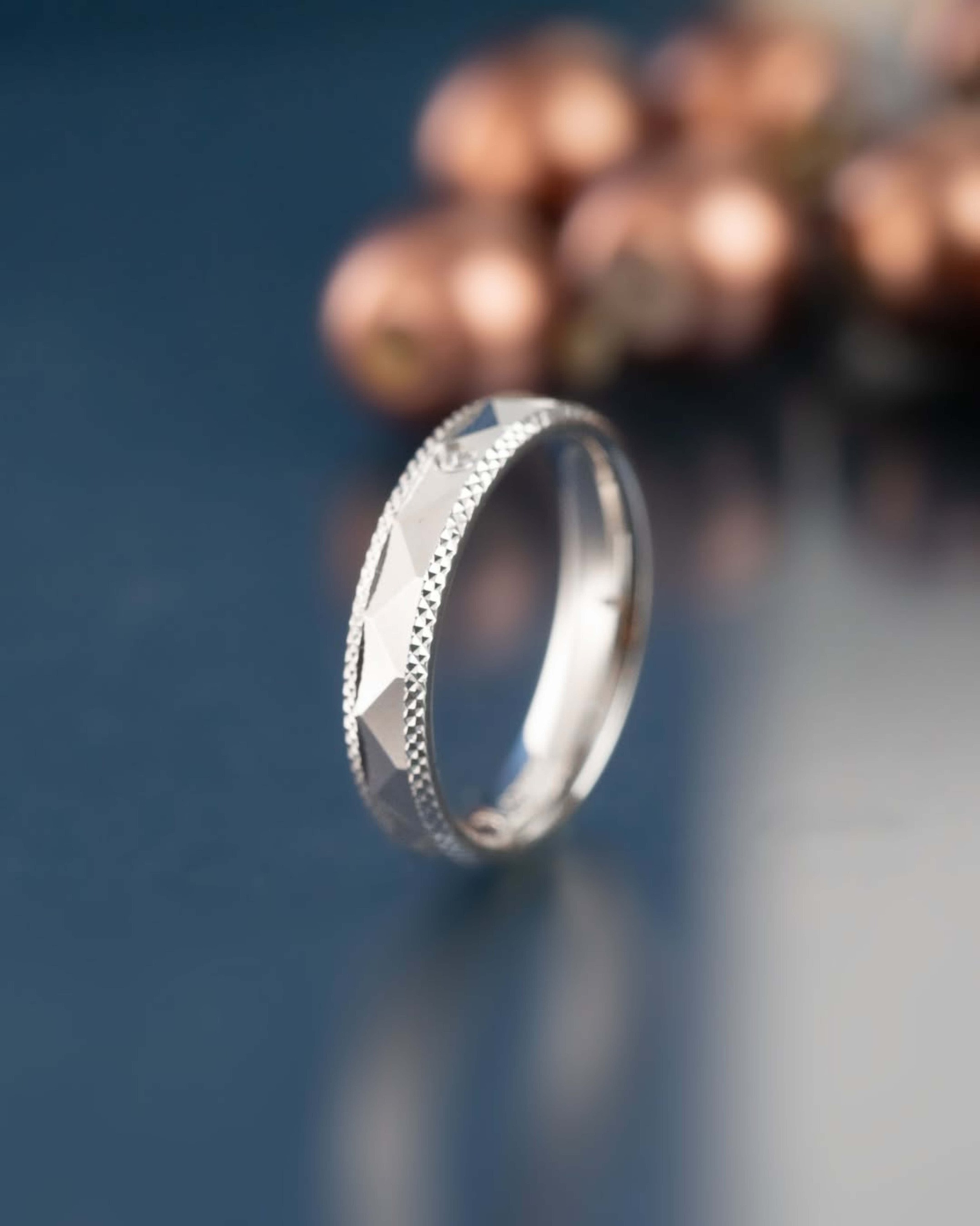 Yuke Jewelry - Cincin Kawin/Couple Bahan Emas - Perak - Palladium - Platinum Model GASSIA Series