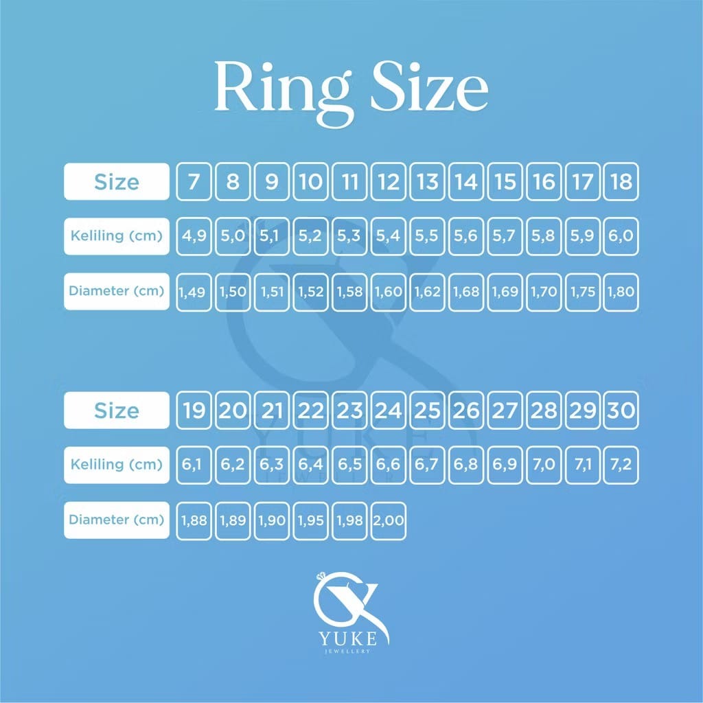 Yuke Jewelry - Cincin Single Pria Bahan Emas - Perak - Palladium - Platinum Model XYLUS Series