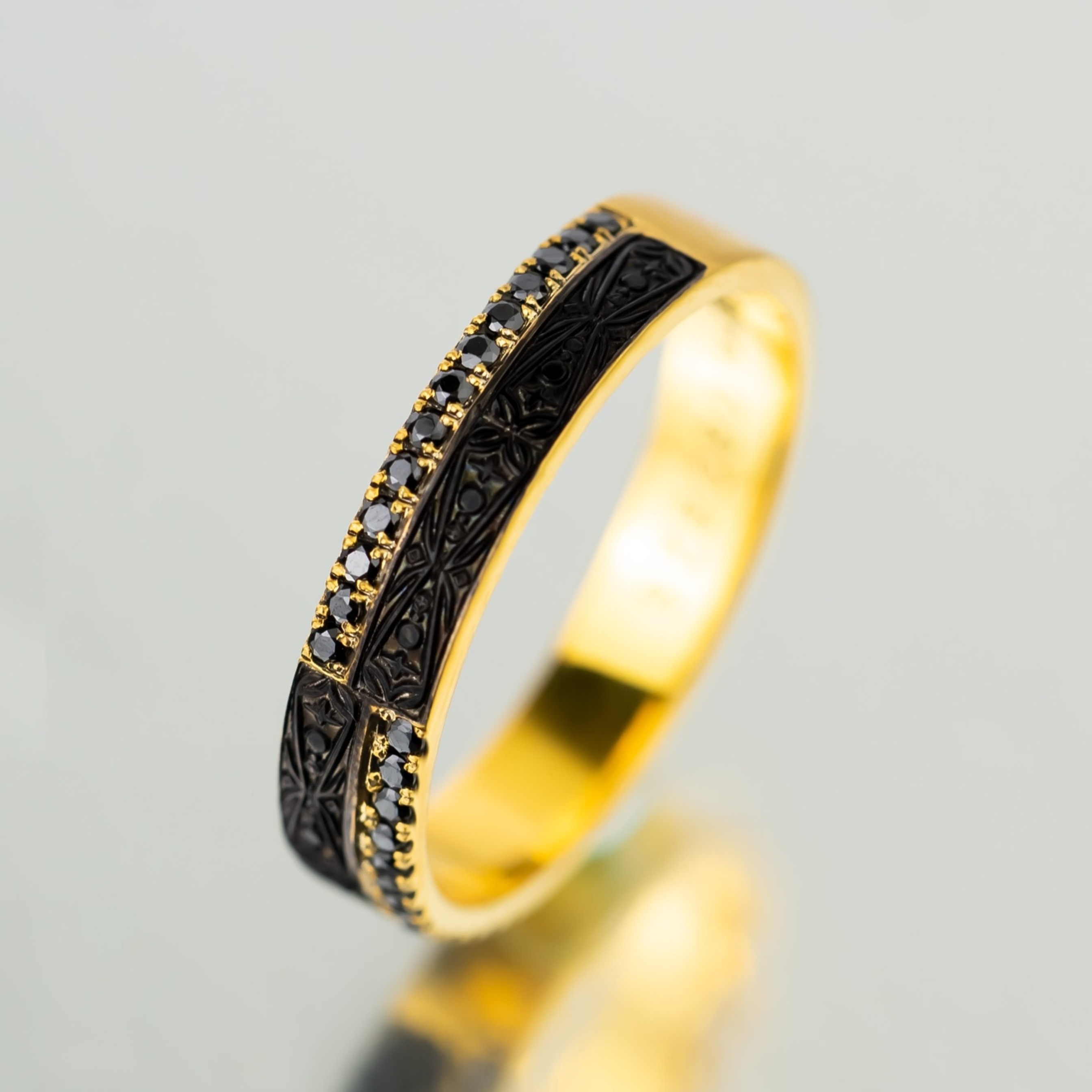 Yuke Jewelry - Cincin Kawin/Couple Bahan Emas - Perak - Palladium - Platinum Model HEERA Series
