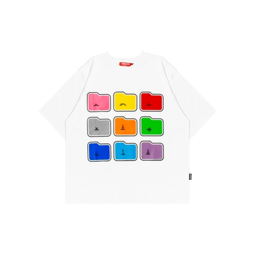 Image of Amorevole - Files White Tee