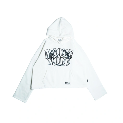 Image of Hoodie Boxy -  Distressed