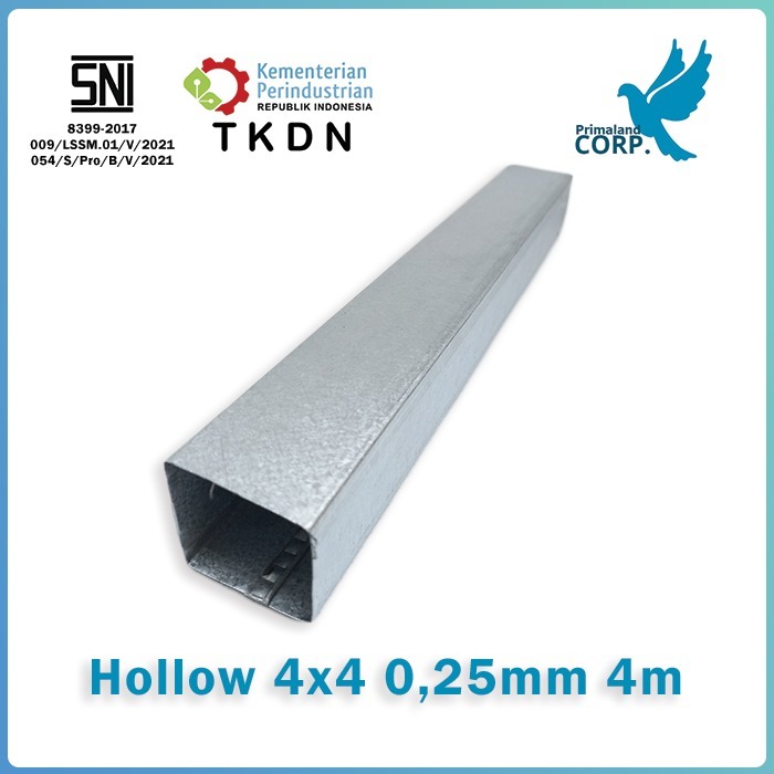 HOLLOW 4X4 - 0,25 MM 4 METER