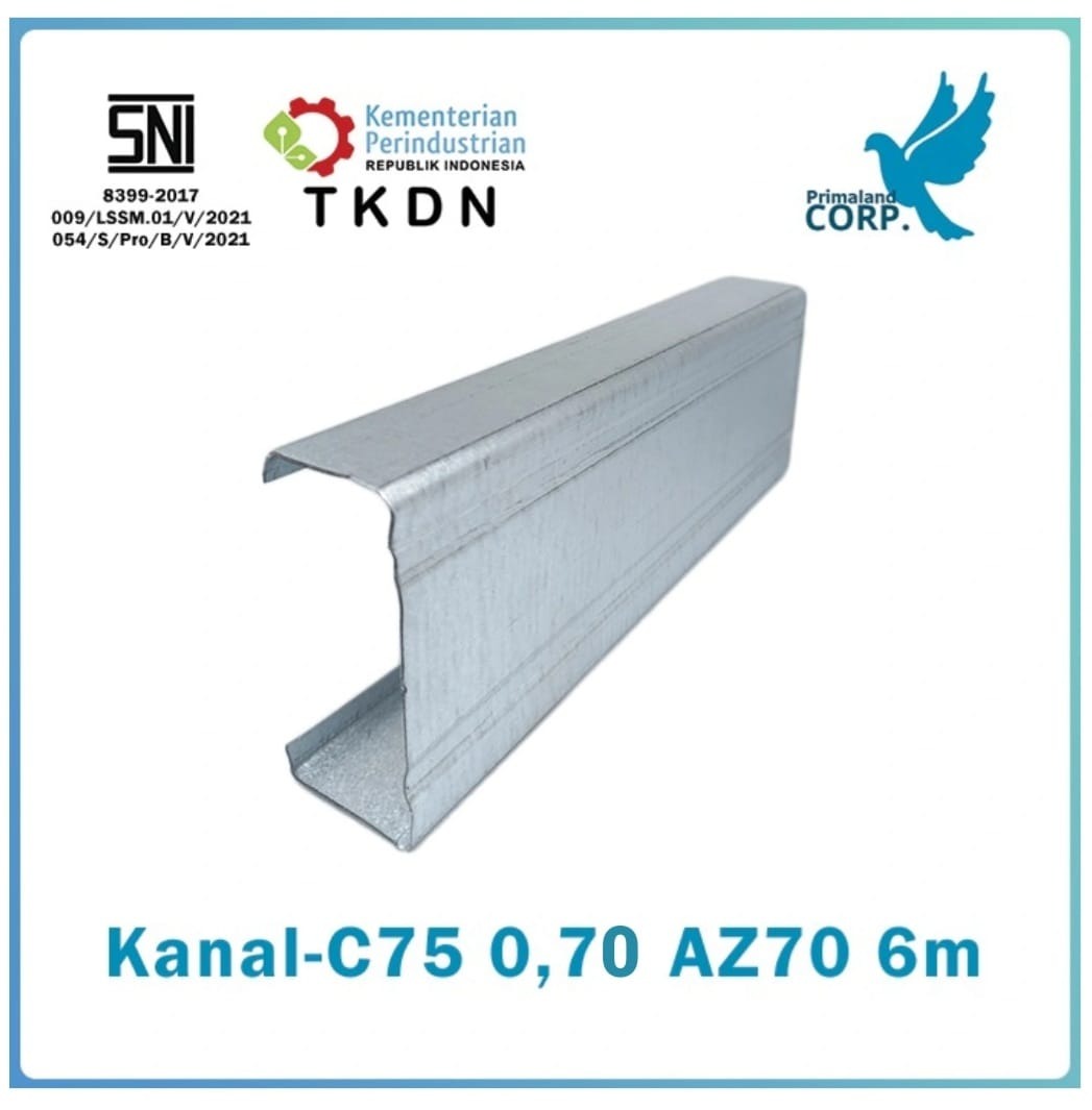 KANAL C75 - 0,70 MM AZ70