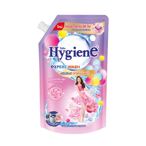 Image of ซักผ้า ไฮยีน เอ็กซ์เพิร์ท วอช กลิ่นฟอร์เอเวอร์ บลูม 600 มล.