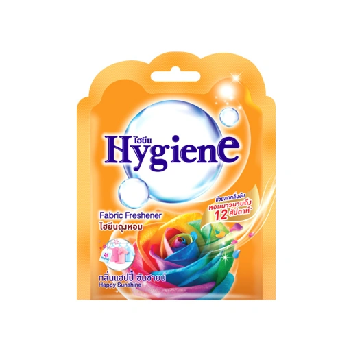 Image of ไฮยีน ถุงหอม กลิ่นแฮปปี้ ซันชายน์ 8 กรัม