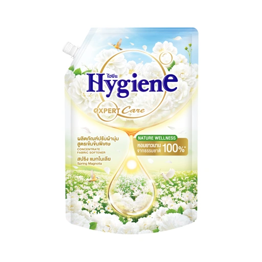 Image of ปรับผ้านุ่ม สูตรเข้มข้นพิเศษ ไฮยีน เอ็กซ์เพิร์ท แคร์ เนเจอร์ บูสเตอร์ สปริง แมกโนเลีย ขาว 1000 มล.