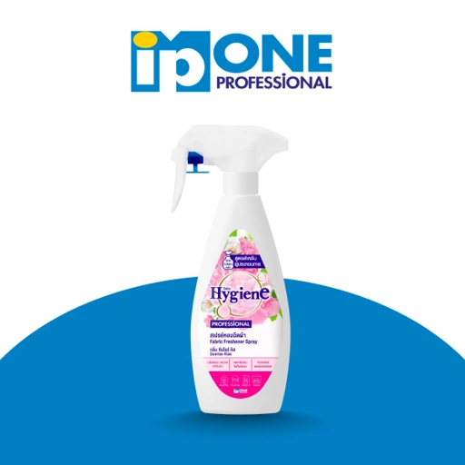 Image of ไฮยีน โปรเฟสชั่นแนล สเปร์ยหอมฉีดผ้า กลิ่นซันไรส์ คิส 350 มล.
