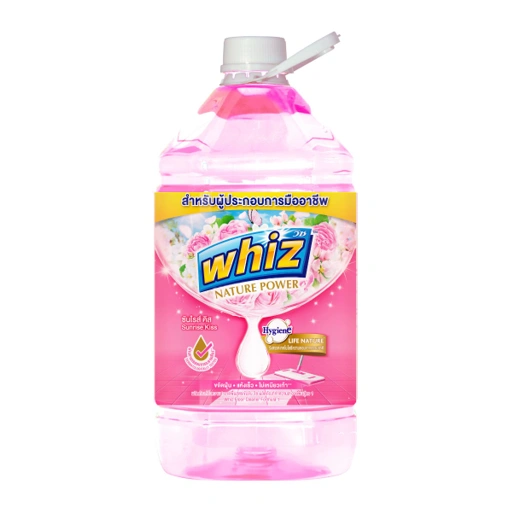 Image of วิซ เนเจอร์ พาวเวอร์ น้ำยาถูพื้นสูตรเข้มข้น ขนาด 5200 มล. กลิ่นซันไรส์ คิส