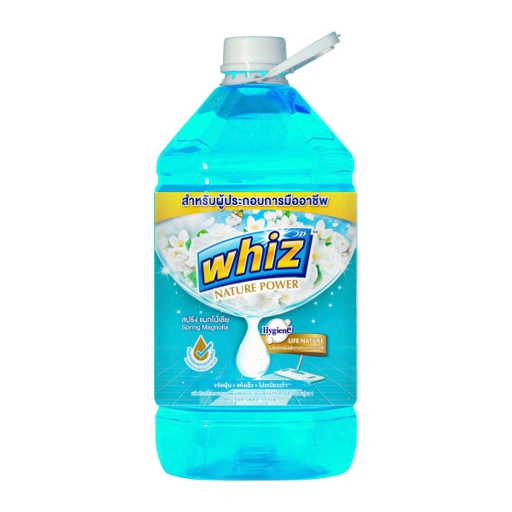 Image of วิซ เนเจอร์ พาวเวอร์ น้ำยาถูพื้นสูตรเข้มข้น ขนาด 5200 มล. กลิ่นสปริง แมกโนเลีย