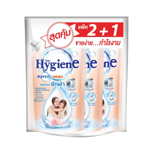 Image of [ซื้อ 2 แถม 1] ซักผ้า ไฮยีน เอ็กซ์เพิร์ท วอช เลิฟทัช 600 มล.