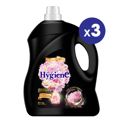 Image of [3 แกลลอน] ปรับผ้านุ่ม สูตรเข้มข้นพิเศษ ไฮยีน เอ็กซ์เพิร์ท แคร์ ไลฟ์เซ้นท์ พีโอนี บลูม ดำ 3300 มล.