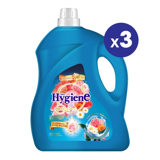 Image of [3 แกลลอน] ปรับผ้านุ่ม สูตรเข้มข้นพิเศษ ไฮยีน เอ็กซ์เพิร์ท แคร์ ไลฟ์เซ้นท์ ซันคิส บลูมมิ่ง อควา 3300 มล.