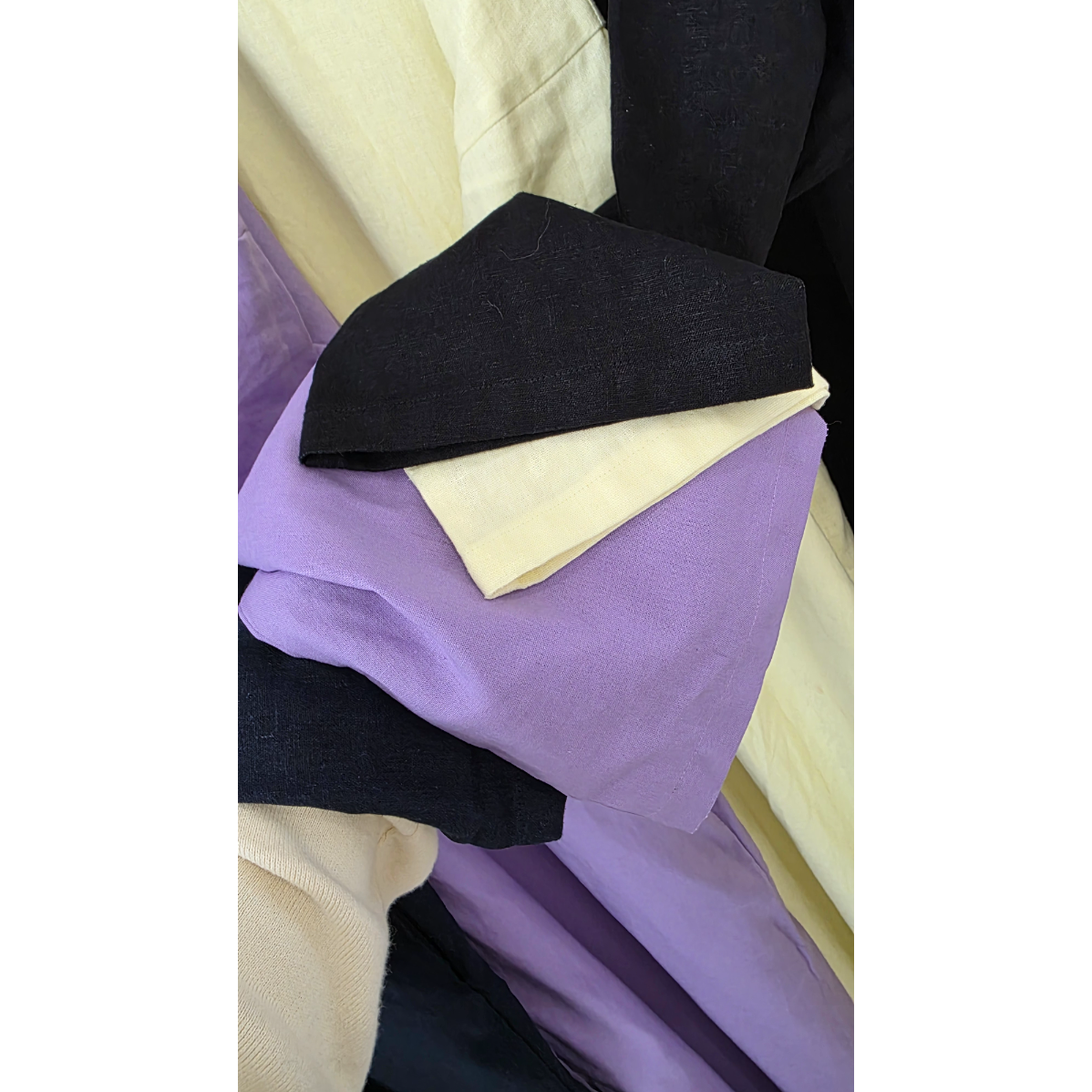 Ghaniea-Russian Loose Abaya Linen Loose