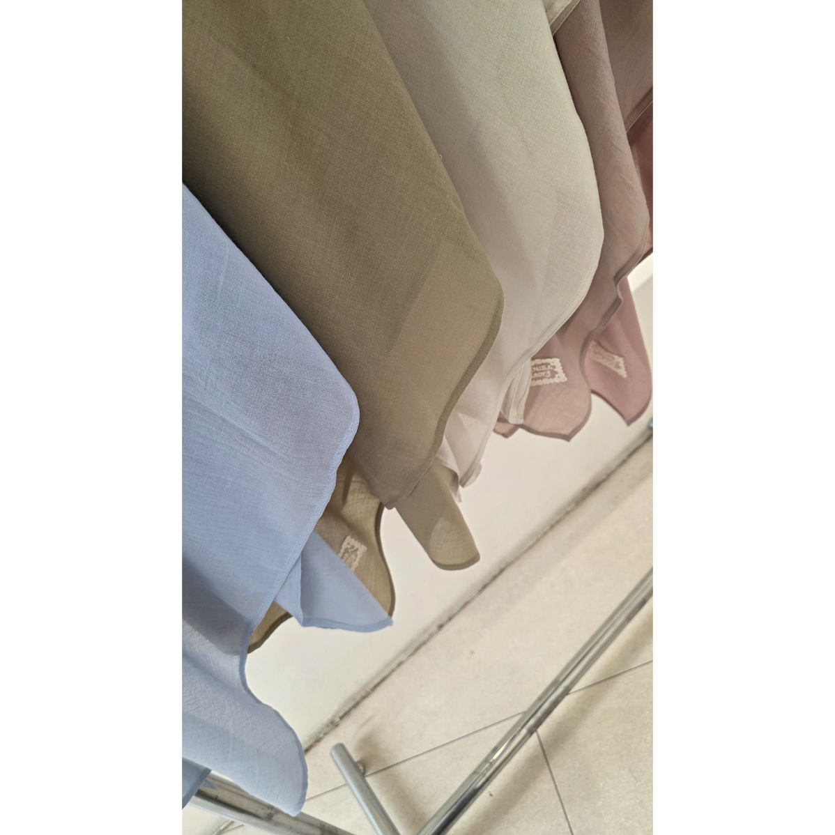 Ghaniea-Plain LACE Chiffon Khimar Bandana 125CM, 135CM, 145CM