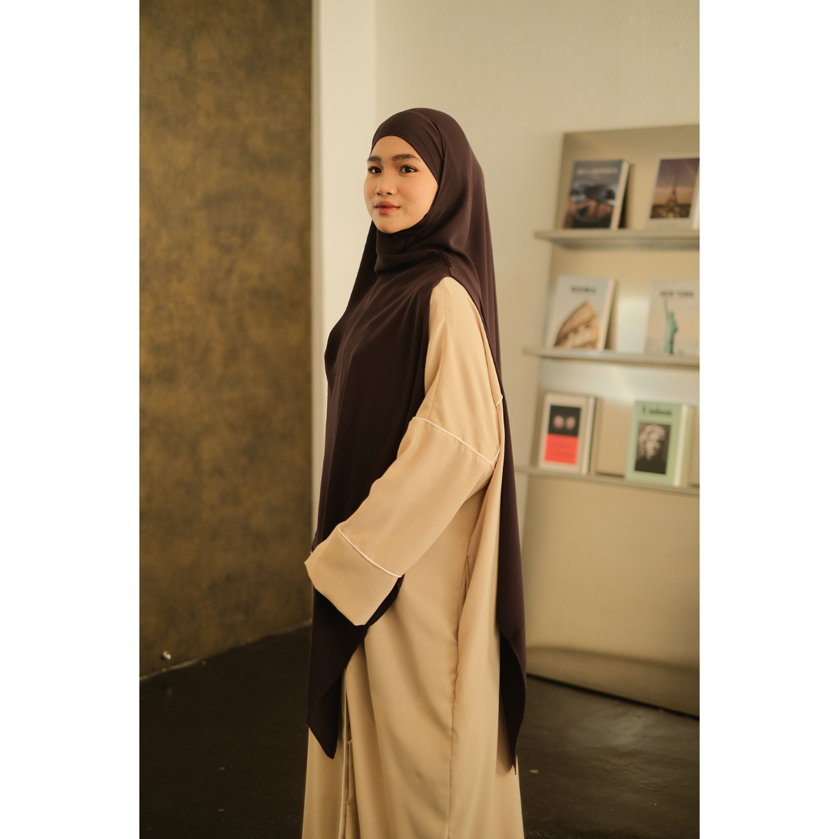 Ghaniea-Zafeera Moscow Loose Abaya Premium