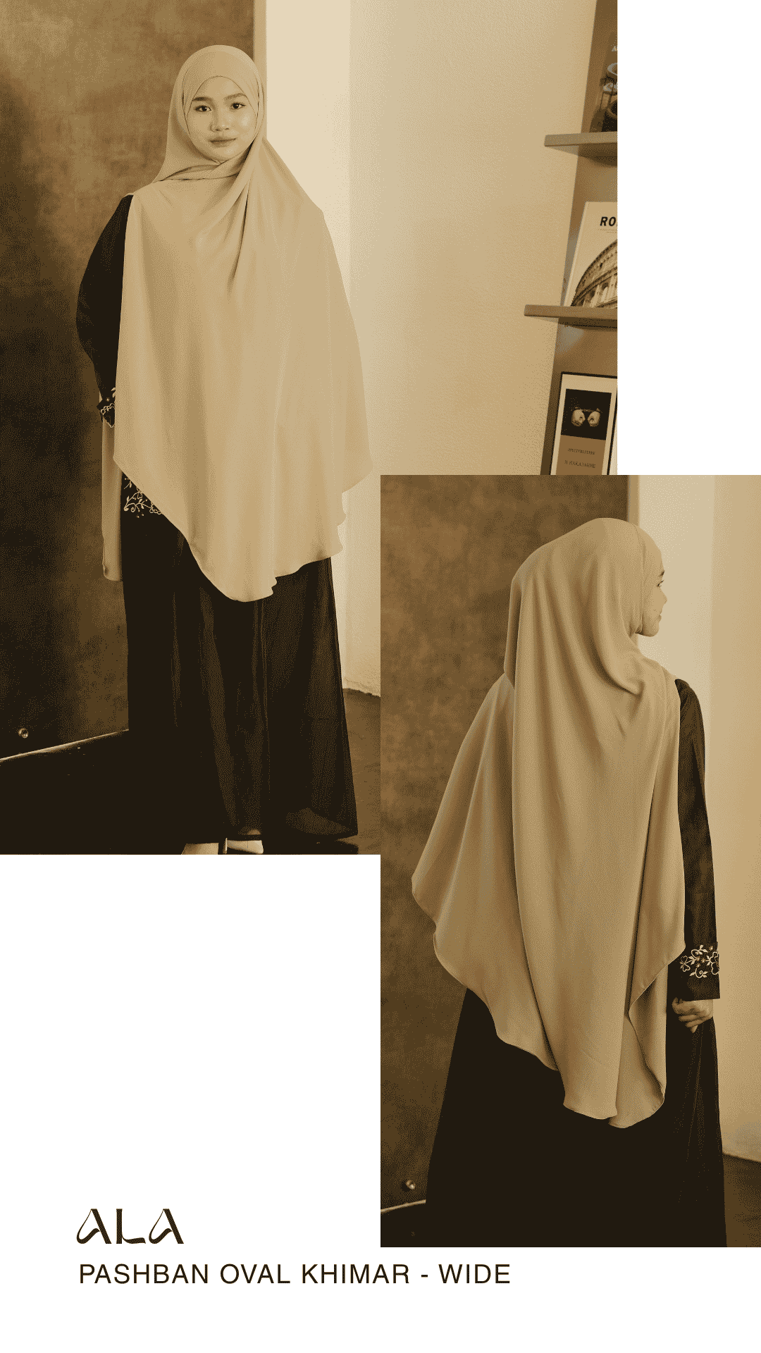 ALA Side French Khimar Wide
