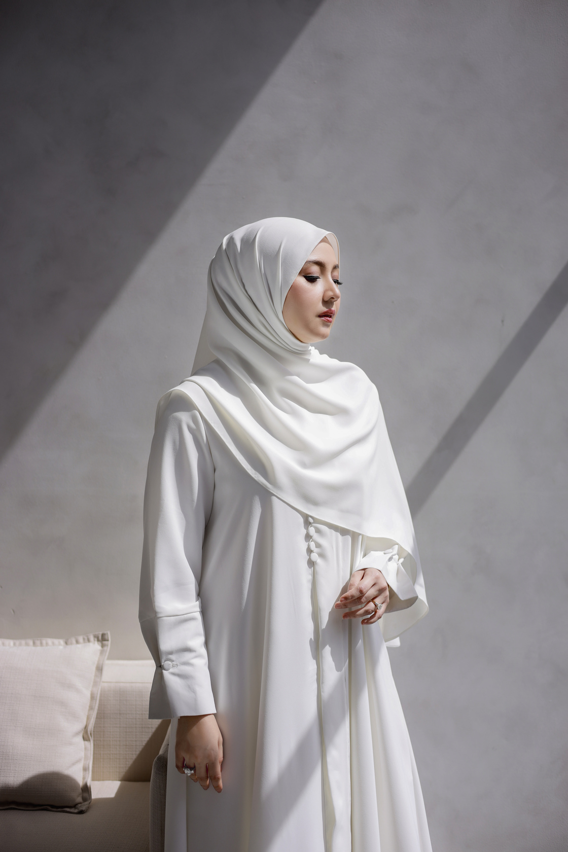 GHANIEA HERITAGE X SARAH SOFYAN-SAFIYA Abaya Set