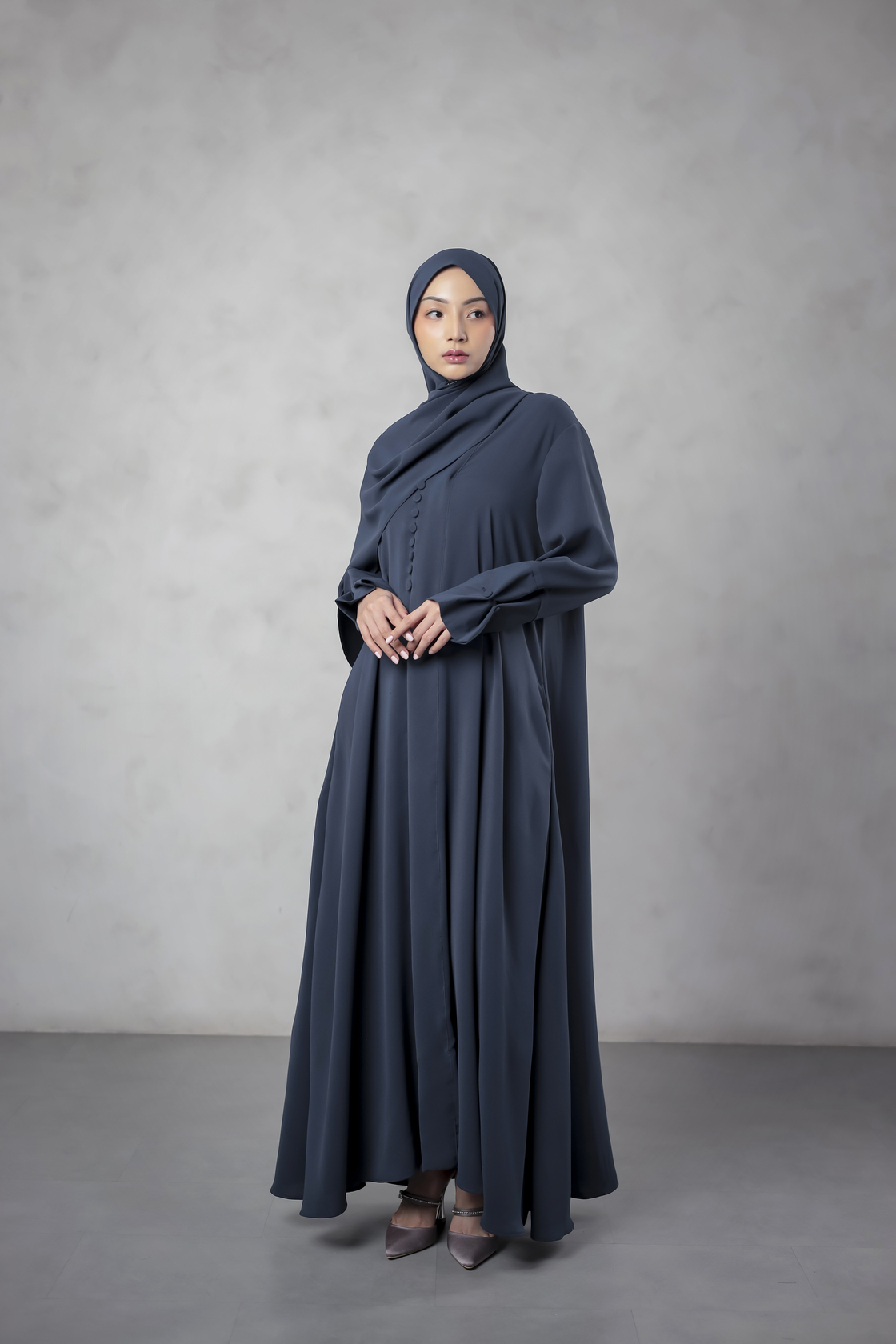 GHANIEA HERITAGE X SARAH SOFYAN-SAFIYA Abaya Set