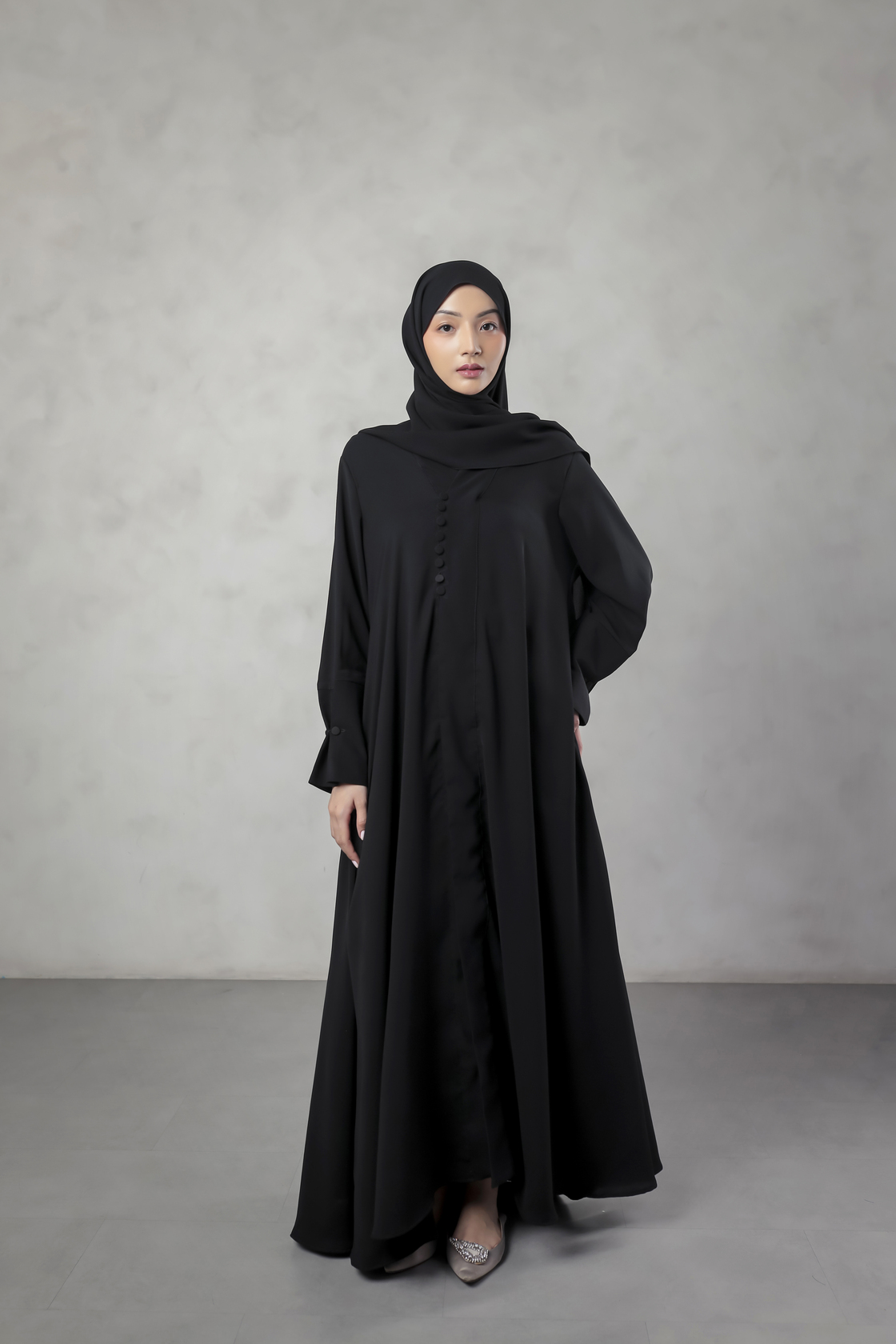 GHANIEA HERITAGE X SARAH SOFYAN-SAFIYA Abaya Set