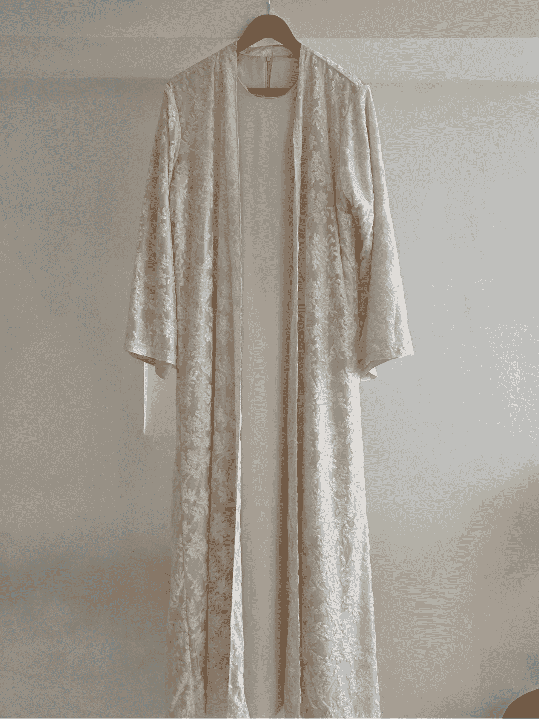 GHANIEA-Abaya bride velvet (2 in 1)