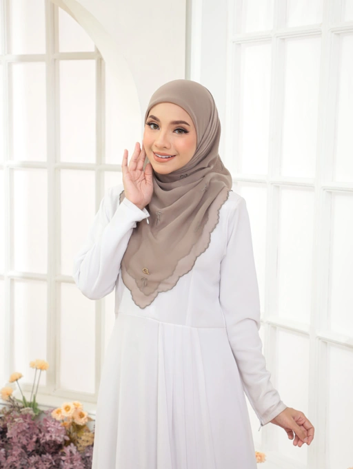 GHANIEA - Hijab Sulam Bordir Coquette Tabur Vol.02